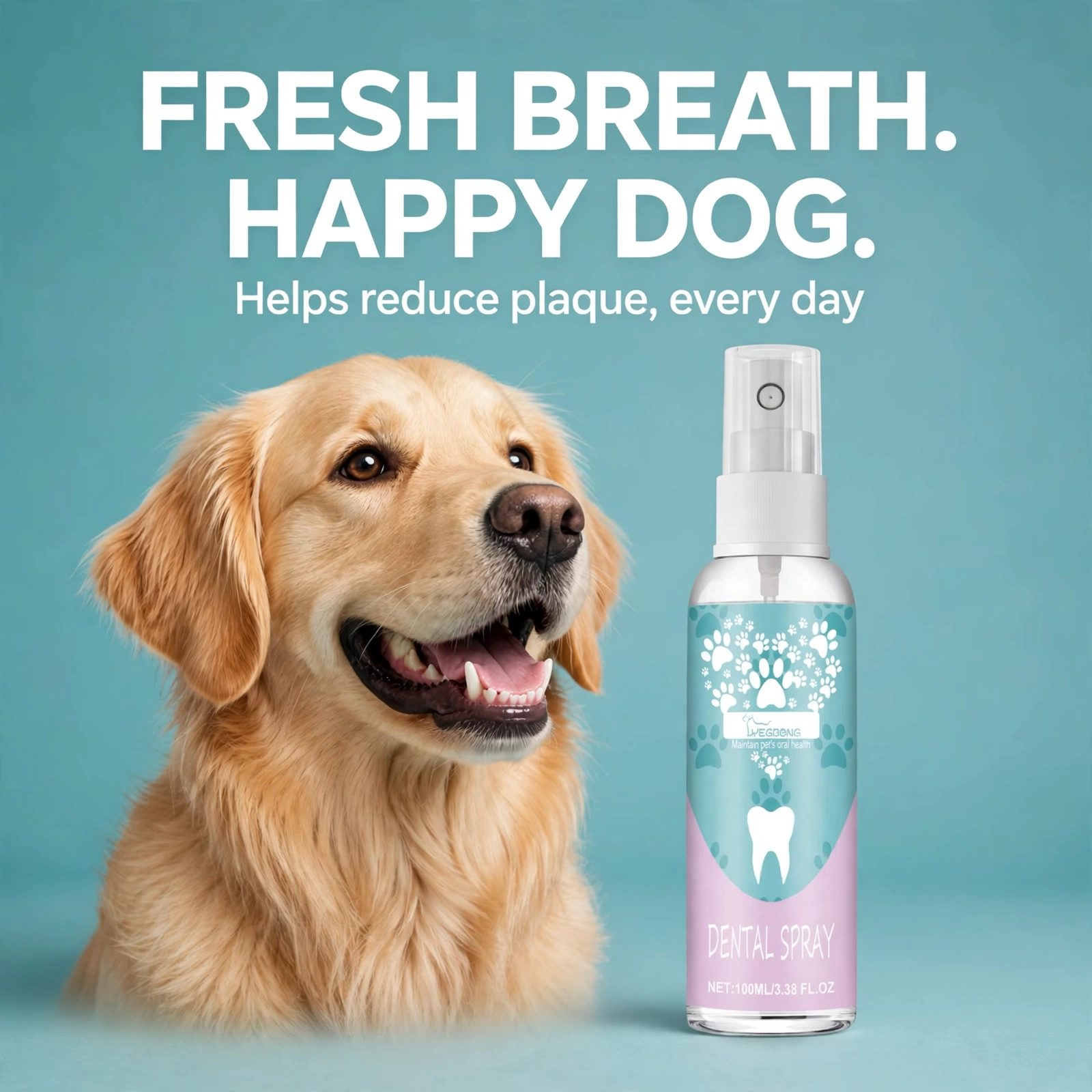 Fresh breath for dogs and cats
